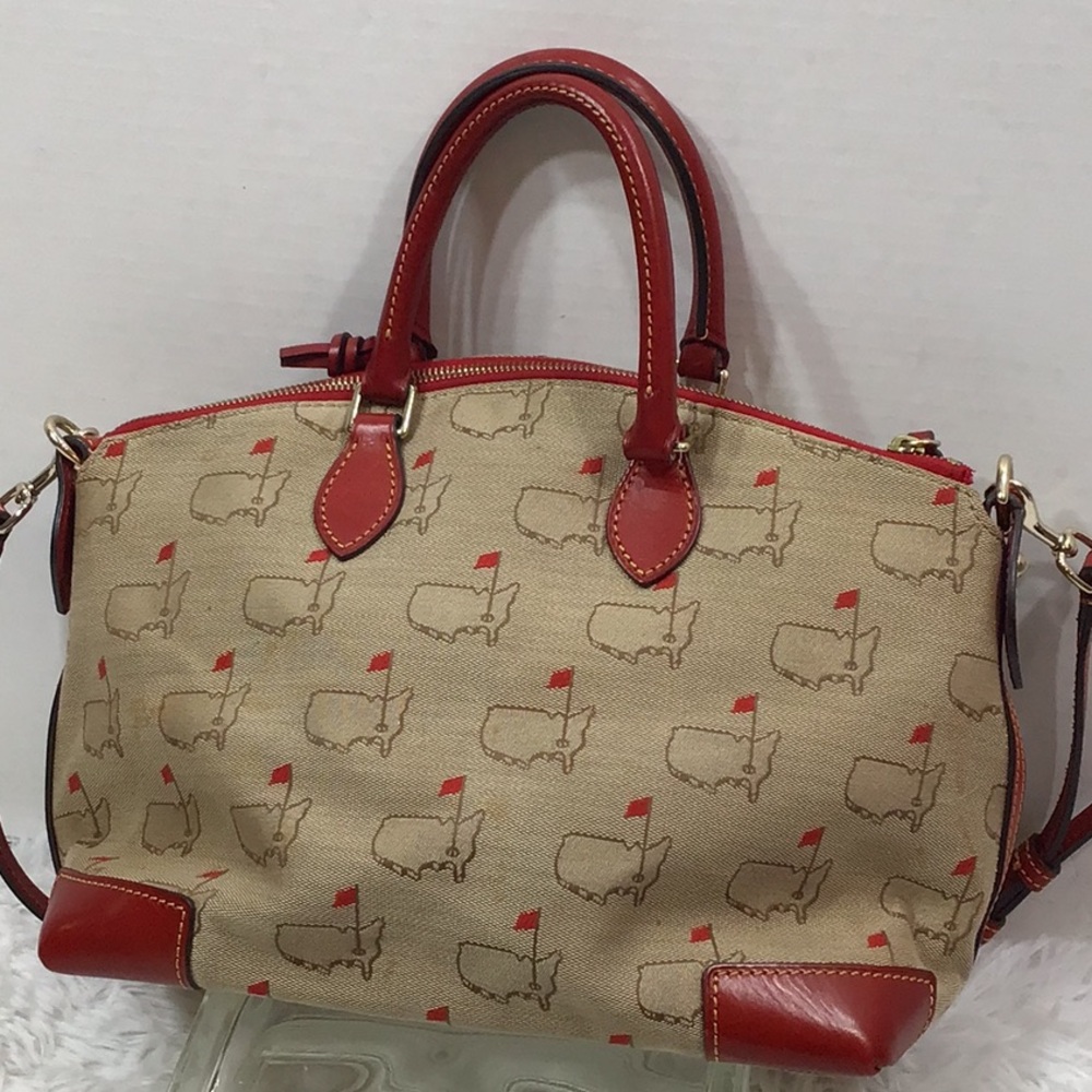 Dooney & Bourke Augusta Masters Golf vintage satchel - Picture 6 of 12